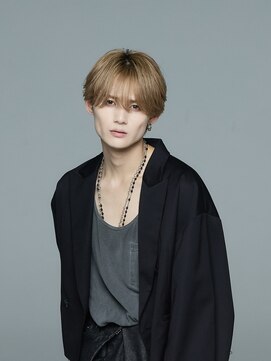 アルファ 新宿(alpha) 【alpha新宿】ミルクティーベージュ×シースルーマッシュ