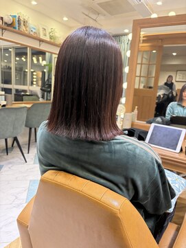 ロンド パルティール 大宮(Lond partir) 大人ガーリー/ミニボブレイヤー/ミディアムレイヤーカット/大宮