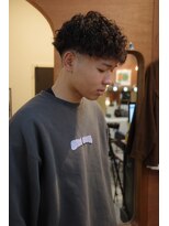 エディ(Edy)&nbsp;メンズパーマツイストスパイラルパーマツイスパマッシュ刈り上げ