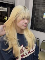 エル オオサカ 心斎橋店(L. OSAKA) ブロンドカラー/レイヤーカット
