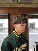 ハイライトとパーマ
