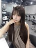 【shogo指名限定】カット+縮毛矯正+髪質改善カラー+クイックTR