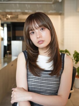 ラヴィズム 名駅店(LUVISM) 顔周りレイヤー/ダブルカラー/髪質改善/ケアブリーチ名古屋/名駅