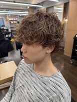 ヘアースペースブルーム プリュス 石橋店(HAIR SPACE BLOOM plus) 石橋阪大前/外国人風メンズパーマ/ケミケアダメージレスパーマ