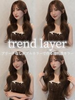 エルバイラビス 大宮(elu by lovis)&nbsp;《巴結生》ヘーゼルベージュ/レイヤーカット/大宮
