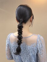 ムード(mood) ヘアセット/結婚式セット/編みおろし