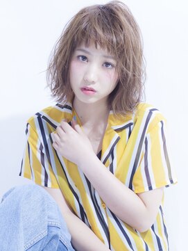 メノン 茨木店(Menon) 小顔　ワンサイドショート　ブランジュ　ボブ