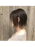 顎ラインミニボブ