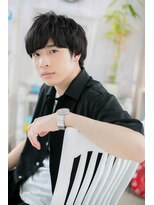 ミック ヘアアンドメイク アップ 駒込店(miq Hair&Make up)&nbsp;重めバング★デザイン性ショート