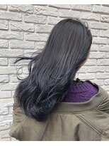 ネイヴィル(navile)&nbsp;透け感×ネイビーブラック