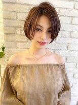 ロンド 表参道店(Lond) シンプルで大人美人ハンサムショートボブ