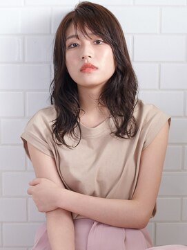 オーブ ヘアー ライブス 仙川店(AUBE HAIR RIVES) 【AUBE HAIR】モテ髪_ゆるウェーブ