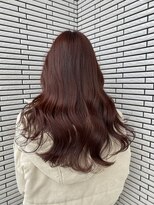 オル(Olu)&nbsp;【Olu】ブリーチなしブラッドオレンジカラー