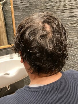 プレミアムバーバー 目黒店(PREMIUM BARBER produce by HIRO GINZA) ショートボリュームアップパーマ