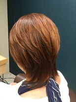 ヘアサロンアンドヘアメイクディー(hair salon hair make D)&nbsp;仙台D 流れるウルフレイヤー×マッシュショート 吉瀬美智子style