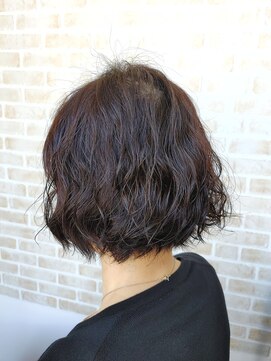 ピカソ ほなみ店 ボブ(パーマ)