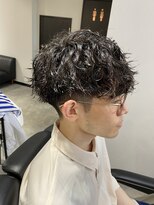 ボルド(MEN'S HAIR SALON BORDO)&nbsp;ショートマッシュ×スパイラルパーマ