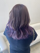 カッツ 東尾道店(CUT S)&nbsp;推し活カラー！ムラサキ