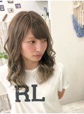 【 calif.】ハイライトグレージュカラー☆