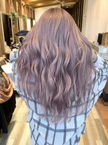 リード バイ ラグーン(LEAD by LAGOON)&nbsp;ラベンダーホワイトミルクティーベージュハイライトケアブリーチ