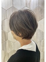 ビューティドレッセヤマノ 池袋パルコ(Beauty Dresse YAMANO)&nbsp;【白髪ぼかし】白髪ぼかしハイライト×ショートボブ★