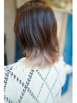 ルポ(Repos)&nbsp;＊淡いピンクのインナーカラー＊【Repos 東大宮　東大宮駅】