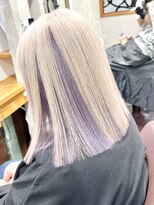 ロア 福岡天神本店(LORE) ダブルカラーベージュカラーケアブリーチカラーハイトーンカラー