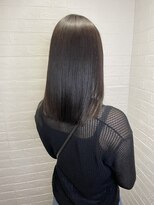 ヘアースペースブルーム プリュス 石橋店(HAIR SPACE BLOOM plus) 石橋阪大前/酸性ストレート/酸熱トリートメント/グレージュ