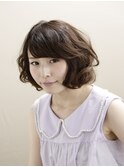 2025springふんわり×キュート×クラシカルボブパーマ