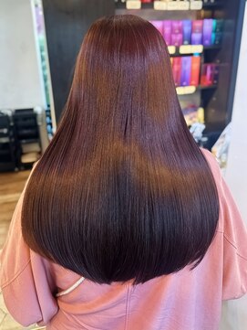 アリスバイアフロート 自由が丘(ALICe by AFLOAT) ブリーチなし/透明感カラー/ピンクブラウン【自由が丘】