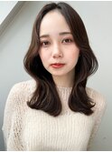 【透明感♪韓国風エギョモリ】シースルーバング大人可愛い小顔