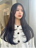 新潟/万代 お顔周りレイヤーブルーバイオレットカラー