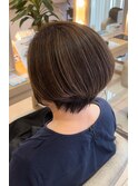 白髪ぼかしハイライト