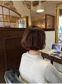 韓国大人ショートボブ小顔カットブリーチなしワンカール20代30代