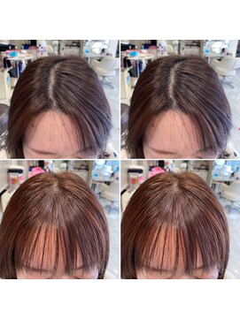 エフエフヘアー(ff hair) 【前髪割れ改善】韓国☆クロスパーマ（前髪縮毛矯正付き）
