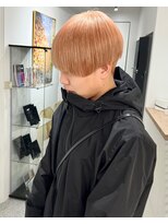 メンズペレ 渋谷(MEN'S PELE)&nbsp;ニュアンスパーマ/韓国マッシュ/スパイキーショート/渋谷