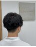 【メンズ限定】カット＋ヘッドスパ　￥5500