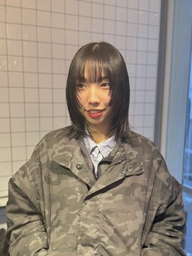 ヘアー アレス(hair ales) レイヤーボブ　レイヤーミディアム　ウルフボブ