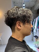 トッド(tod)&nbsp;【名古屋丸の内】メンズパーマメンズカットフェザーショート眉毛