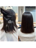 【髪質改善x縮毛矯正】SILKストレート
