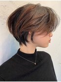 【フェザーショート】レイヤースタイル/ショート20代～50代