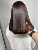 ジーナ 船橋(Zina)&nbsp;髪質改善＊マチルダボブアッシュカラー＊美髪【Zina船橋】