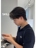 スキルアイマ(SKILL ima) フェザーショート/センターパート