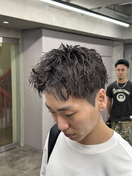 ニコ トウキョウ ロジック(nico TOKYO Logic) 刈り上げアップバングスパイキーショートパーマスパイラルパーマ