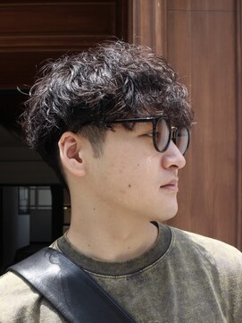 トッド(tod) シャドウパーマフェザーパーマツイストスパイラルパーマメンズ◎