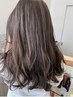 カット+カラー+白髪ぼかしハイライト+ダメージレスTR