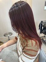 ベル サウス(BHEL south)&nbsp;津久居韓国レイヤーカット顔周りレイヤーボブ暖色系カラー