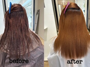 マティス(MATISSE)の写真/【姪浜/室見/藤崎】福岡トップクラスの技術で,1人1人のダメージ/髪質に合わせた縮毛矯正は【MATISSE】へ♪