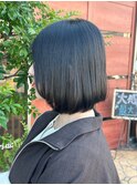 顔周りレイヤーボブ11/29黒髪