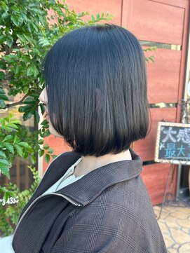 セットアップ 倉敷美和店(SET-UP) 顔周りレイヤーボブ11/29黒髪